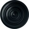 Ekena Millwork Classic Ceiling Medallion (Fits Canopies up to 4 1/8"), Hand-Painted Night Shade, 13 1/4"OD x 1/2"P CM13CLNSF - alternate 1